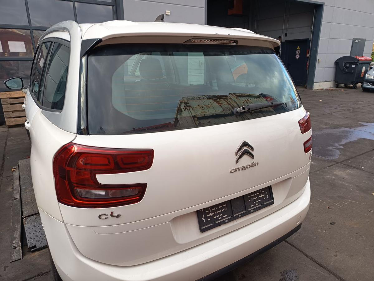 Citroen C4 II 2 Picasso SpaceTourer orig Heckklappe mit Scheibe EWP weiß Bj 2018 Citroen C4 II 2 Picasso SpaceTourer orig Heckklappe mit Scheibe EWP weiß Bj 2018